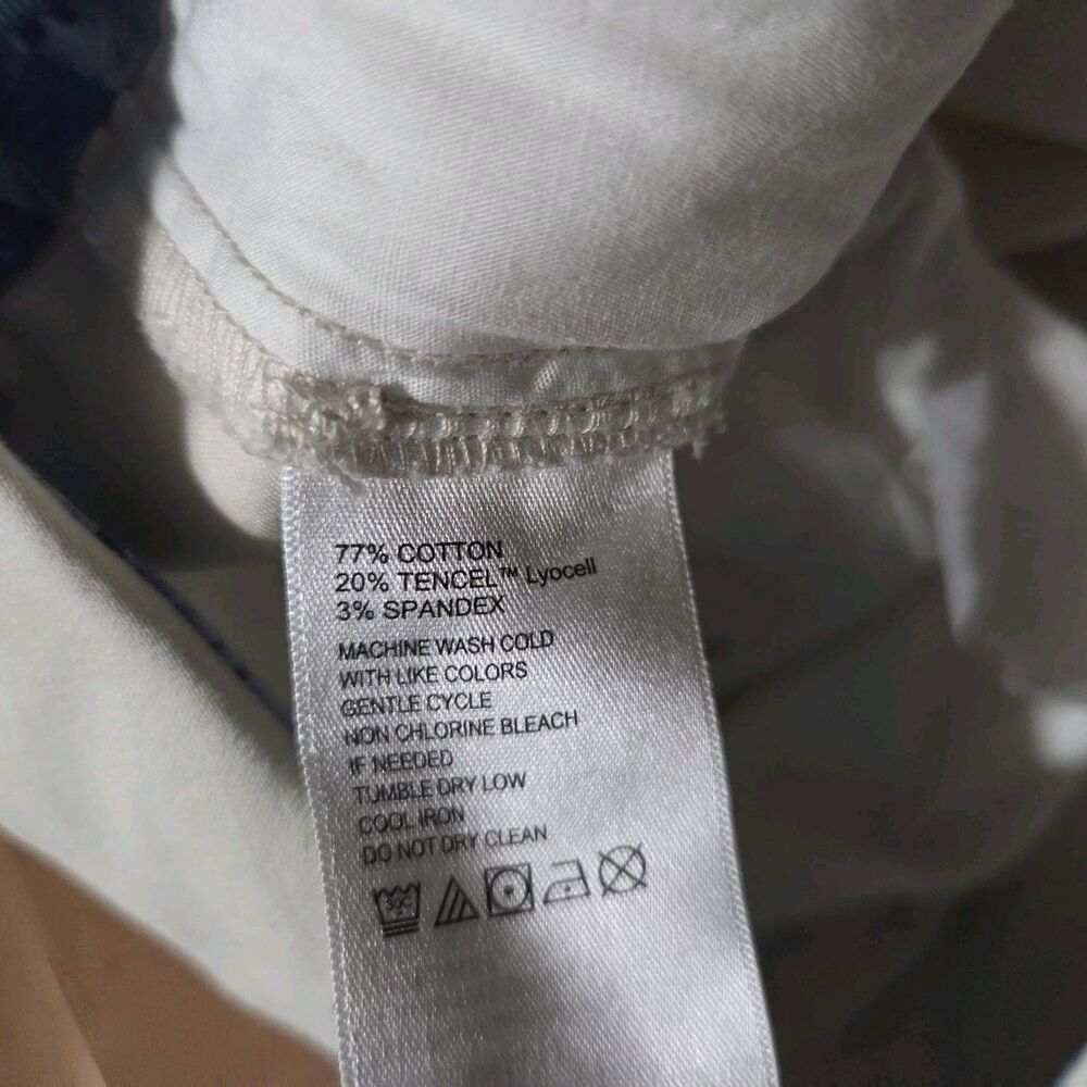 Tommy Bahama Boracay Flat Front Chino Pants Mens 40x30 Khaki Stretch Trousers - Picture 4 of 9